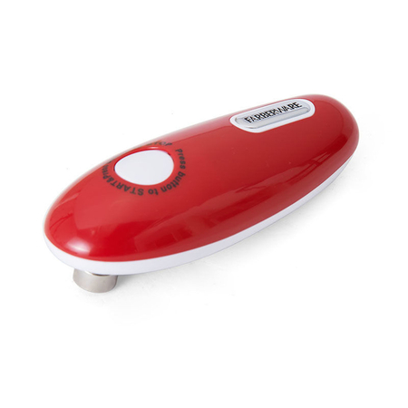 LIFETIME Can Opener Red Plastic 5192598